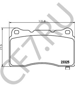 DR3Z2001C Комплект тормозных колодок, дисковый тормоз FORD USA в городе Екатеринбург