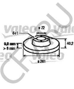 4146391 Тормозной диск FORD USA в городе Екатеринбург