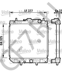 16400-87776-000 Радиатор, охлаждение двигателя DAIHATSU в городе Екатеринбург