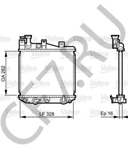 16400-87765-000 Радиатор, охлаждение двигателя DAIHATSU в городе Екатеринбург