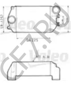 0384-A5 Интеркулер PEUGEOT в городе Екатеринбург