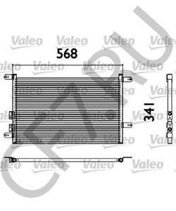 0046790658 Конденсатор, кондиционер ALFA ROMEO в городе Екатеринбург