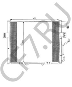 OK01161480C Конденсатор, кондиционер KIA в городе Екатеринбург