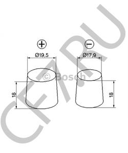 4F0 915 105 E Стартерная аккумуляторная батарея SKODA в городе Екатеринбург