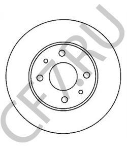 82434169 Тормозной диск FIAT / LANCIA в городе Екатеринбург