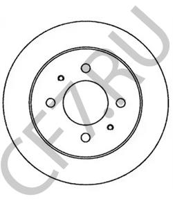 MB857763 Тормозной диск PROTON в городе Екатеринбург