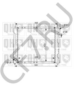 GRD1072 Радиатор, охлаждение двигателя MG в городе Екатеринбург