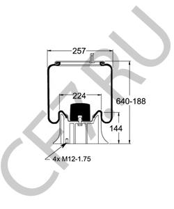 946 328 11 01 Кожух пневматической рессоры MERCEDES-BENZ в городе Екатеринбург