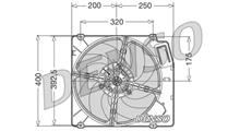 FIAT / LANCIA Вентилятор, охлаждение двигателя