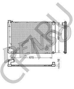 1604120290 Радиатор, охлаждение двигателя LEXUS в городе Екатеринбург