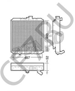 577609 Радиатор, охлаждение двигателя Land Rover в городе Екатеринбург