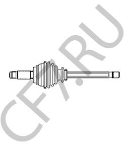 A100L30497 Приводной вал ROVER в городе Екатеринбург
