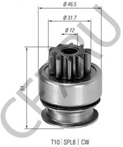 2335420R10 Ведущая шестерня, стартер NISSAN в городе Екатеринбург