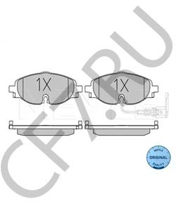 8V0 698 151 Комплект тормозных колодок, дисковый тормоз AUDI (FAW) в городе Екатеринбург