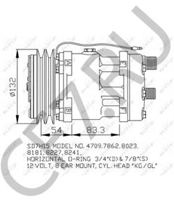 89831429 Компрессор, кондиционер FORD NEW HOLLAND в городе Екатеринбург