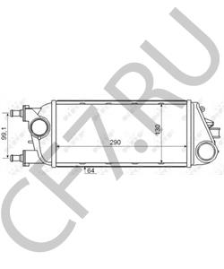 51837873 Интеркулер Chrysler в городе Екатеринбург