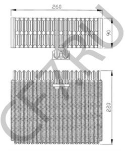 46722504 Испаритель, кондиционер FIAT в городе Екатеринбург