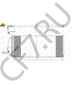 52480000 Конденсатор, кондиционер PONTIAC в городе Екатеринбург