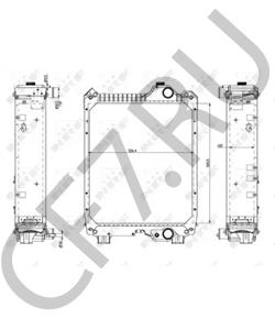87574206 Радиатор, охлаждение двигателя STEYR в городе Екатеринбург