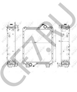 82033791 Радиатор, охлаждение двигателя CASE IH в городе Екатеринбург