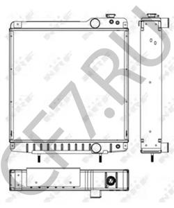 A190807 Радиатор, охлаждение двигателя CASE IH в городе Екатеринбург
