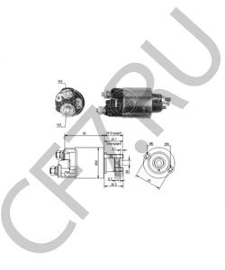 8-94455-179-0 Тяговое реле, стартер ISUZU в городе Екатеринбург