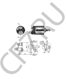 31210-PD2-016 Тяговое реле, стартер HONDA в городе Екатеринбург