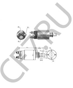 5-81151-158-1 Тяговое реле, стартер ISUZU в городе Екатеринбург