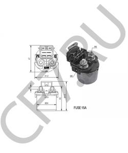 35850-KBB-900 Тяговое реле, стартер HONDA в городе Екатеринбург