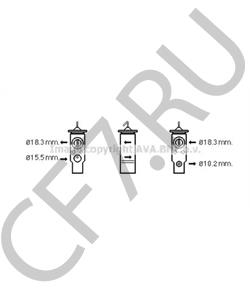 1510019 Расширительный клапан, кондиционер KRAMER в городе Екатеринбург
