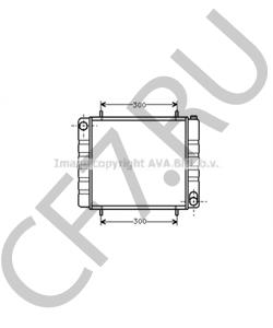 BTP2297 Радиатор, охлаждение двигателя MG в городе Екатеринбург