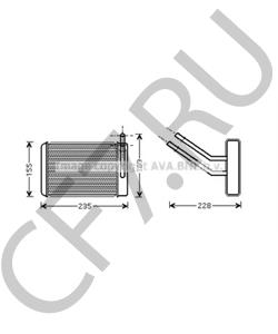 E9TZ18476A Теплообменник, отопление салона FORD USA в городе Екатеринбург