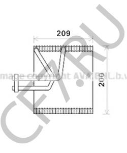 96804689 Испаритель, кондиционер DAEWOO в городе Екатеринбург