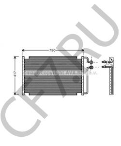 52471382 Конденсатор, кондиционер PONTIAC в городе Екатеринбург