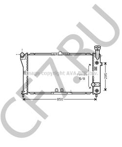 52471562 Радиатор, охлаждение двигателя OLDSMOBILE в городе Екатеринбург