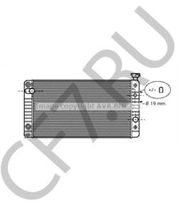 52450021 Радиатор, охлаждение двигателя OLDSMOBILE в городе Екатеринбург