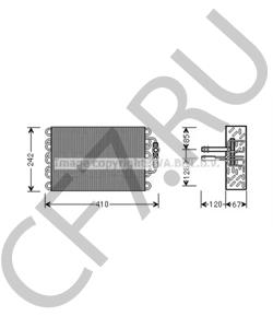 5101290AA Испаритель, кондиционер Chrysler в городе Екатеринбург