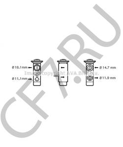 7510384 Расширительный клапан, кондиционер KRAMER в городе Екатеринбург