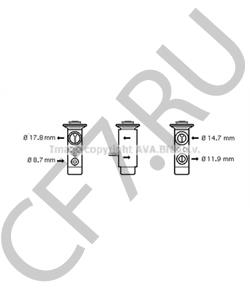 7510901 Расширительный клапан, кондиционер KRAMER в городе Екатеринбург