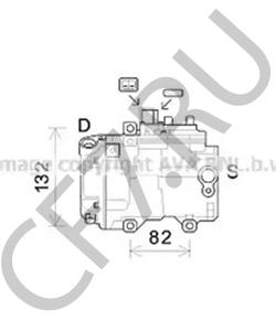 8837048030 Компрессор, кондиционер LEXUS в городе Екатеринбург