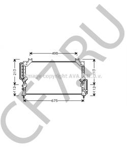 8846032090 Конденсатор, кондиционер LEXUS в городе Екатеринбург