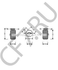 1273263 Осушитель, кондиционер ROLLS-ROYCE в городе Екатеринбург