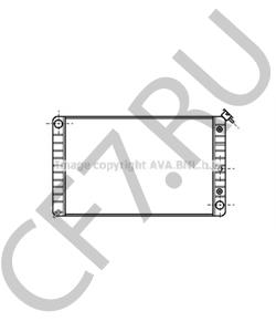 52450284 Радиатор, охлаждение двигателя OLDSMOBILE в городе Екатеринбург