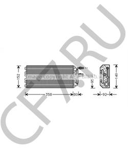 90295383 Испаритель, кондиционер CHEVROLET в городе Екатеринбург