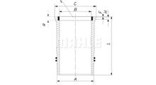 SCANIA Гильза цилиндра