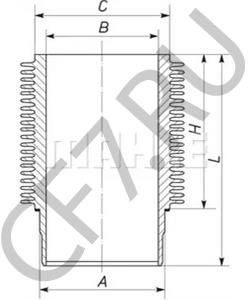 04186458 Гильза цилиндра DEUTZ в городе Екатеринбург