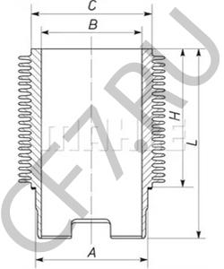 03365321 Гильза цилиндра DEUTZ в городе Екатеринбург
