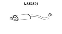 NISSAN Предглушитель выхлопных газов