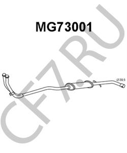 WCD033500EVA Предглушитель выхлопных газов MG в городе Екатеринбург