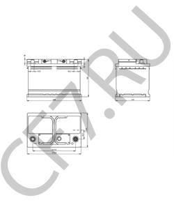 71751146 Стартерная аккумуляторная батарея ALFA ROMEO в городе Екатеринбург